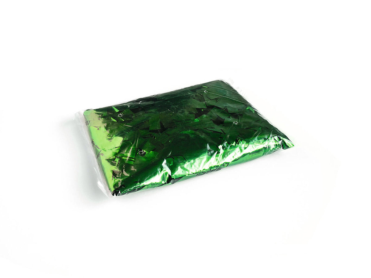 TCM FX Metallic Konfetti rechteckig 55x18mm, grün, 1kg – Ansicht 2