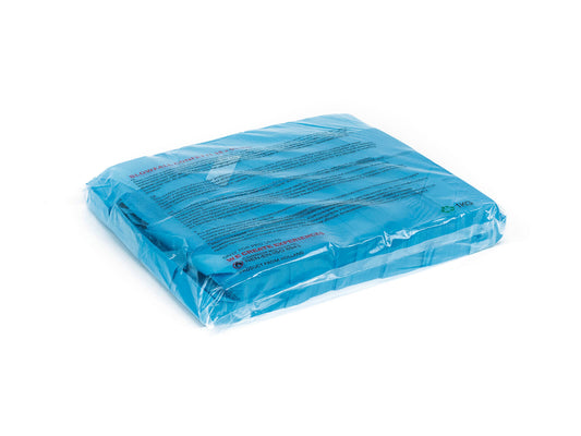 TCM FX Slowfall Konfetti rechteckig 55x18mm, neonblau, UV-aktiv, 1kg