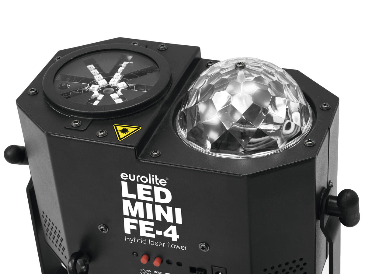 Eurolite LED Mini FE-4 Hybrid Laserflower – Ansicht 4
