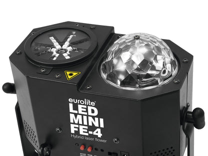 Eurolite LED Mini FE-4 Hybrid Laserflower – Ansicht 4