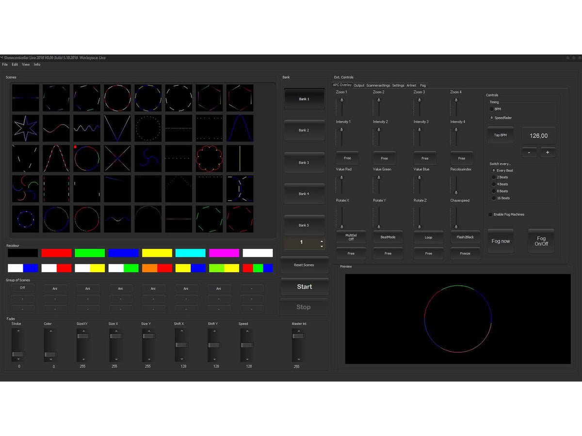 Laserworld Showcontroller - professionelle Lasershow- und Multimedia-Software – Ansicht 8