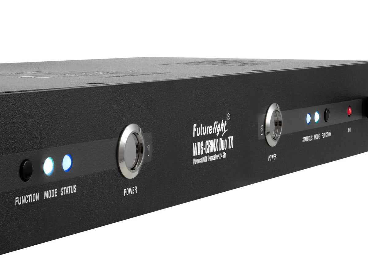 Futurelight WDS-CRMX Duo TX Drahtlos-DMX-Transceiver – Ansicht 5