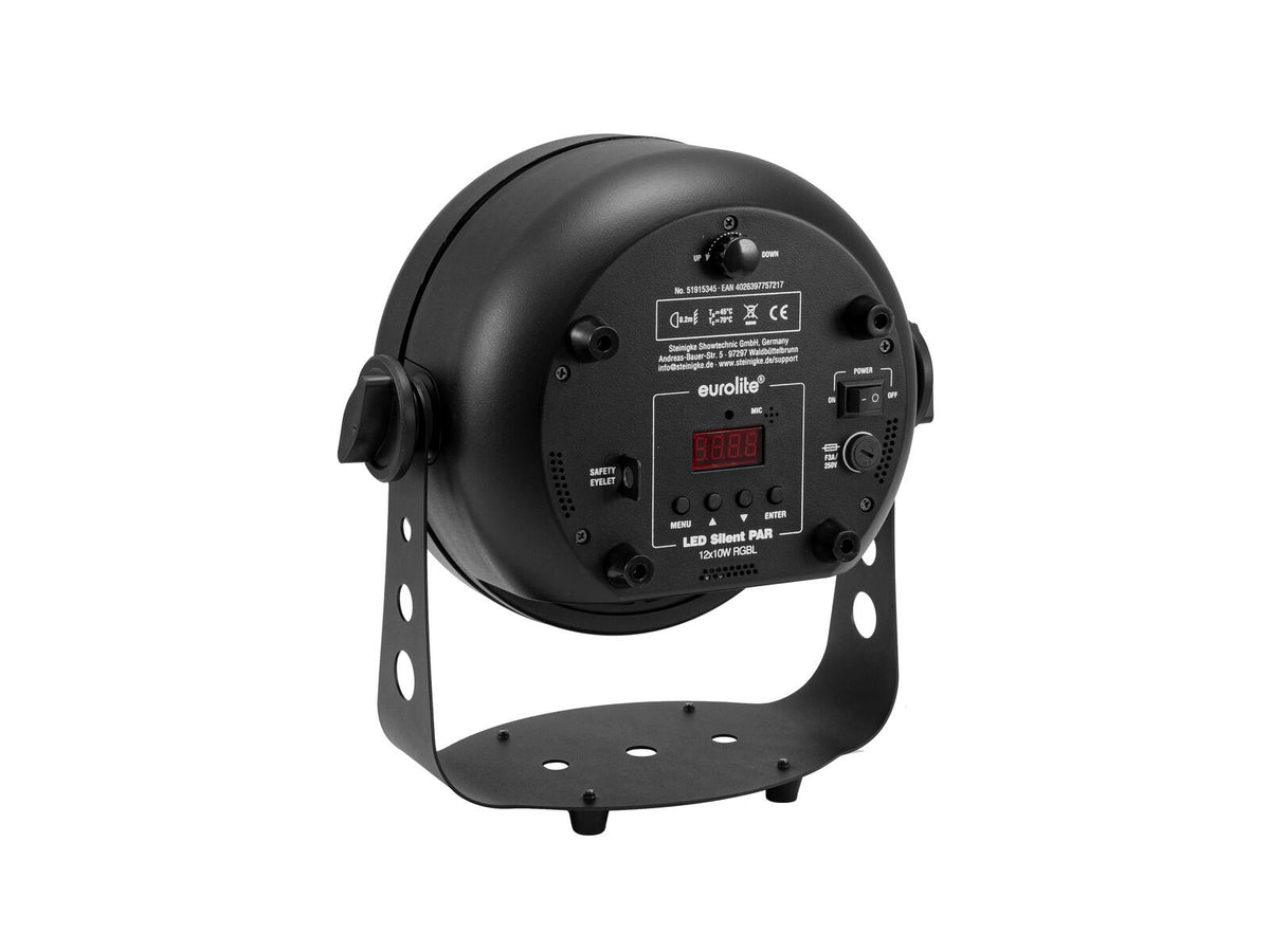 Eurolite LED Silent Par 12x10W RGBL – Ansicht 3
