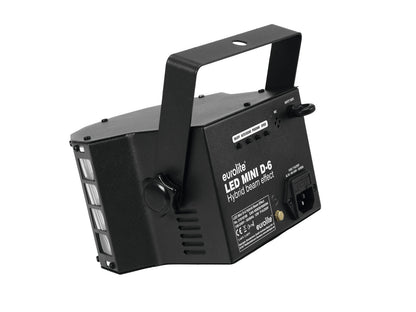 Eurolite LED Mini D-6 Hybrid Strahleneffekt – Ansicht 5