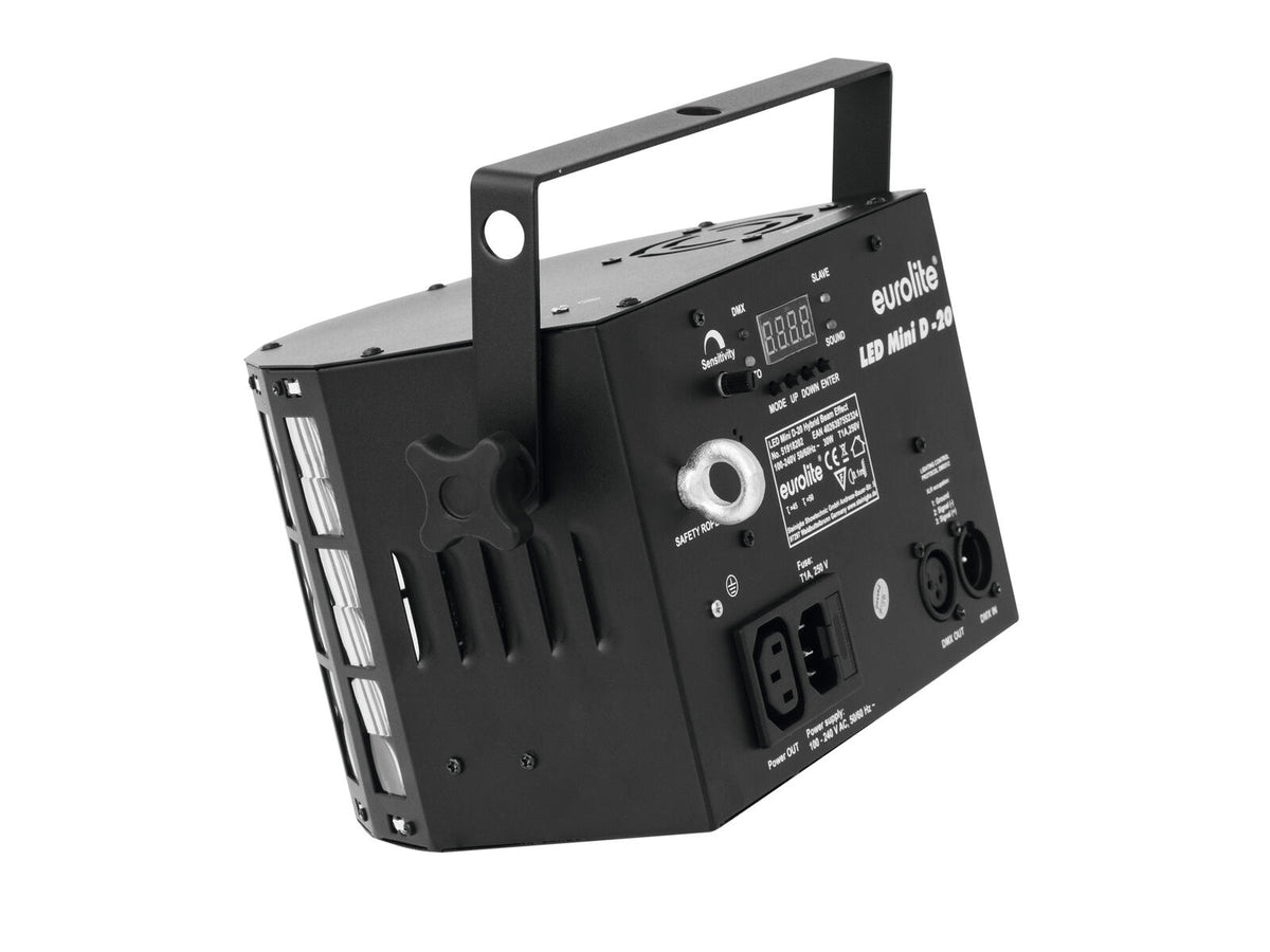 Eurolite LED Mini D-20 Hybrid Strahleneffekt – Ansicht 4