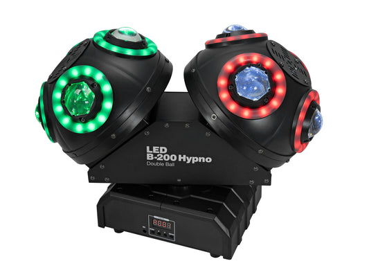 Eurolite LED B-200 Hypno Double Ball Strahleneffekt – Ansicht 2
