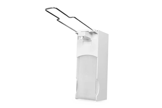 SemyTop Armhebel-Dosierspender 1000ml, Seifenspender, Spenderflasche & Verschlußplatte