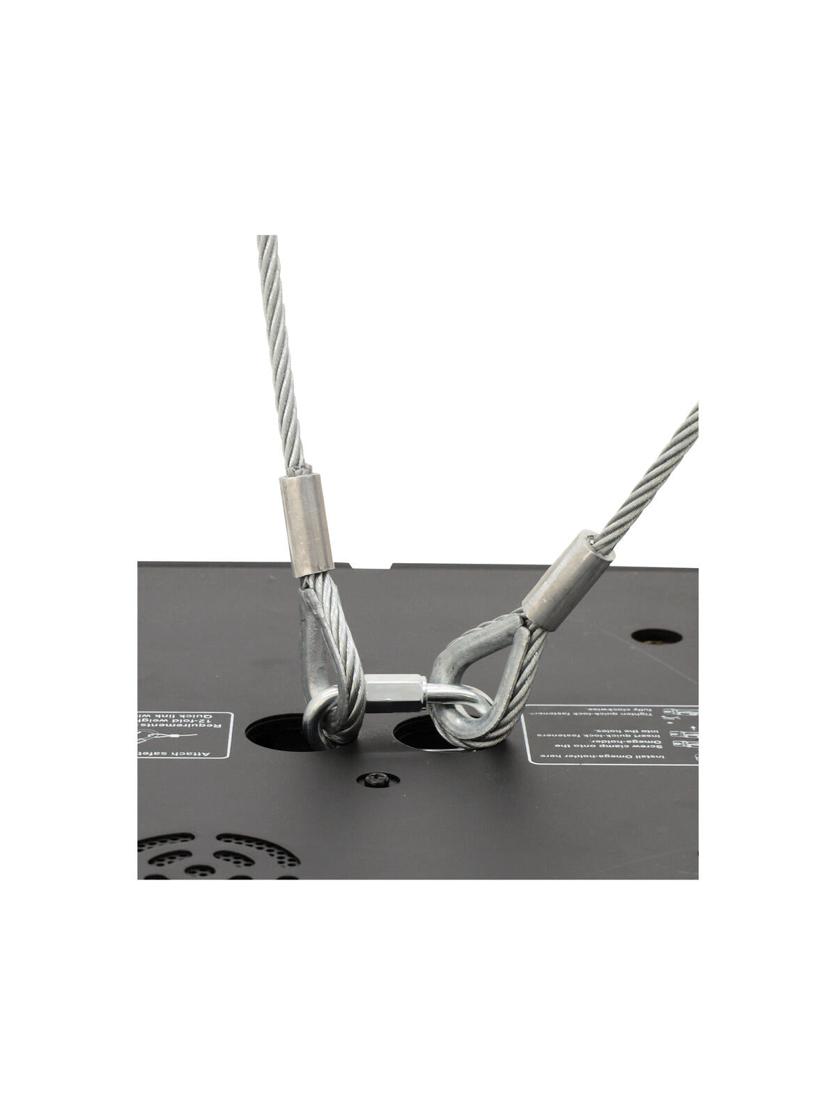 Eurolite Sicherungsseil A 4x1000mm bis 15kg silber – Ansicht 2