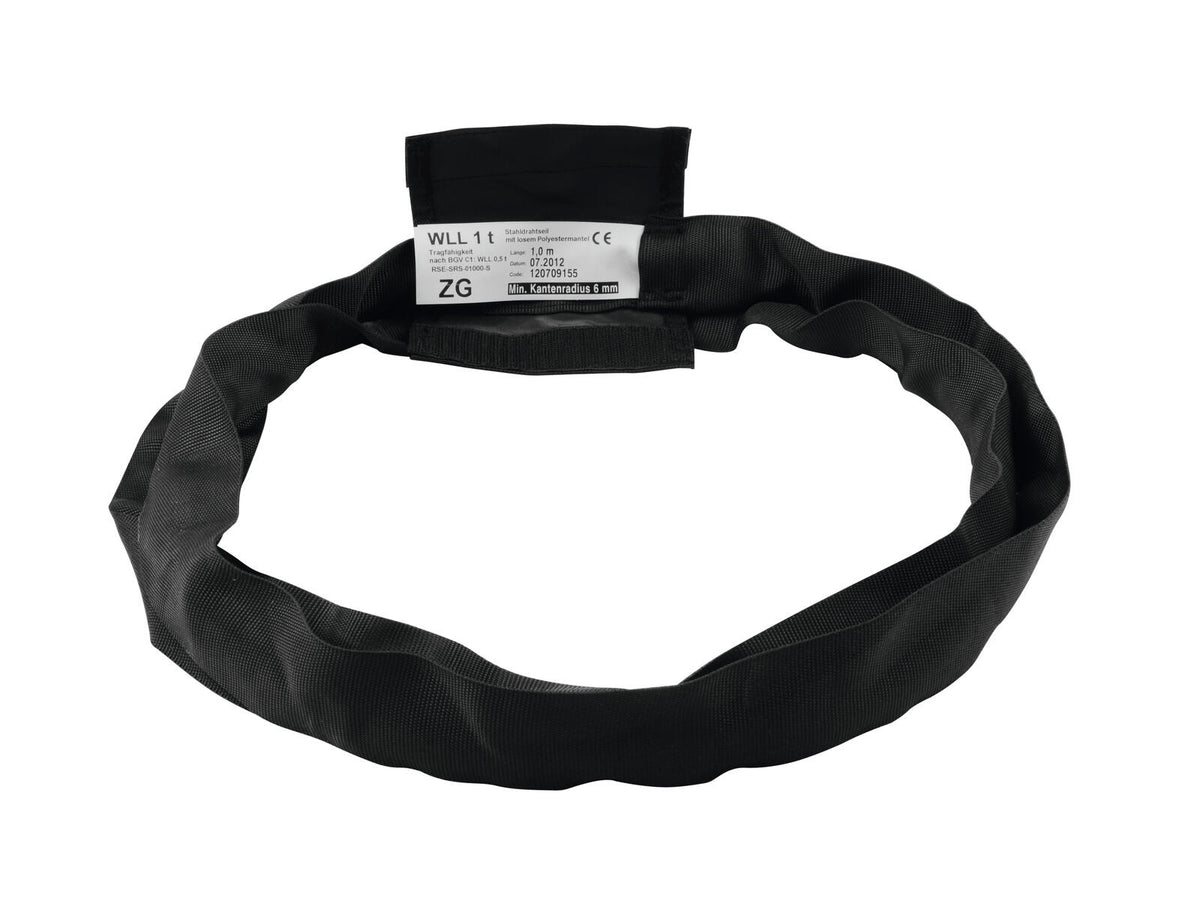 SHZ Rundschlinge mit Stahleinlage 2m/2000KG – Ansicht 2