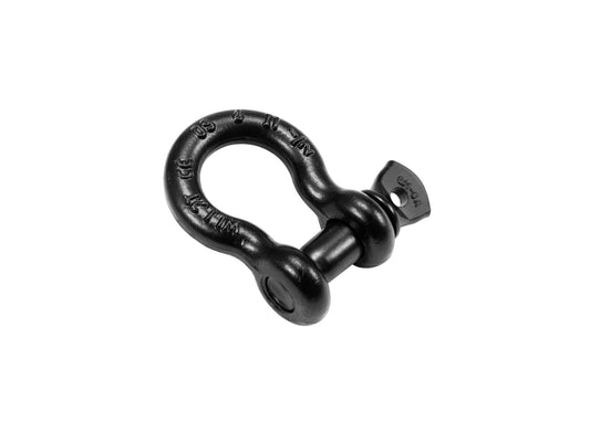 Safetex Schäkel 13mm schwarz mit Schraubbolzen