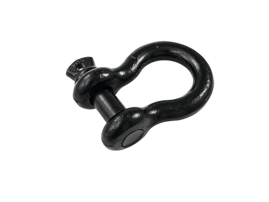 Safetex Schäkel 22mm schwarz mit Schraubbolzen