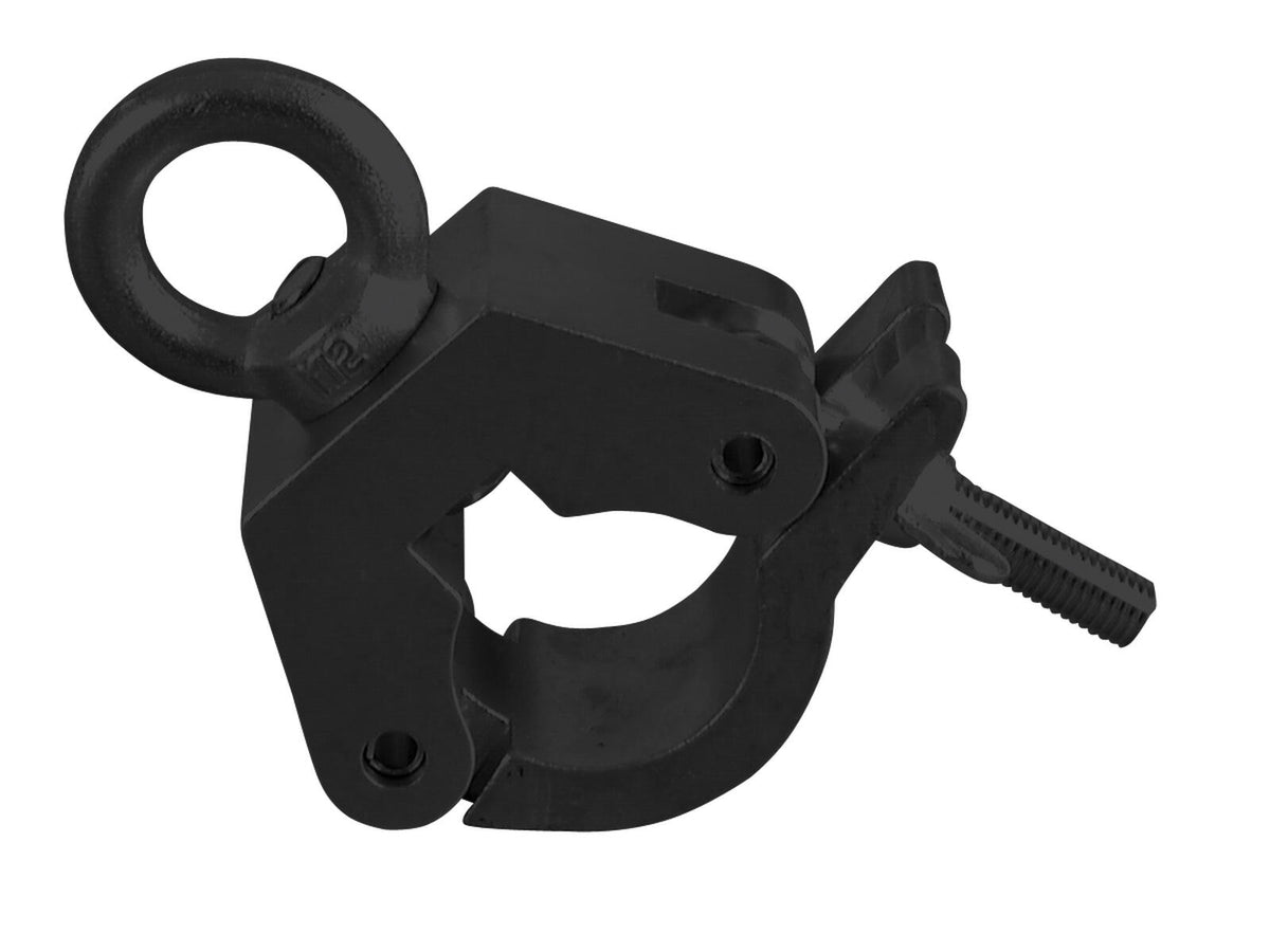 Eurolite TPC-51S Klammer mit Öse, schwarz
