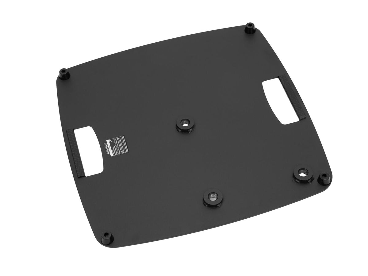 Omnitronic BPS-3 Boxenhochständer/Bodenplatte schwarz – Ansicht 2