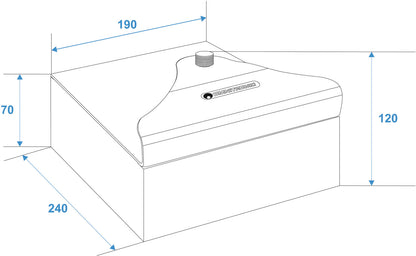 Omnitronic Mikrofonständer ANV-1 sw – Ansicht 3