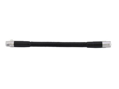 Omnitronic Schwanenhals schwarz XLR/XLR, 47cm
