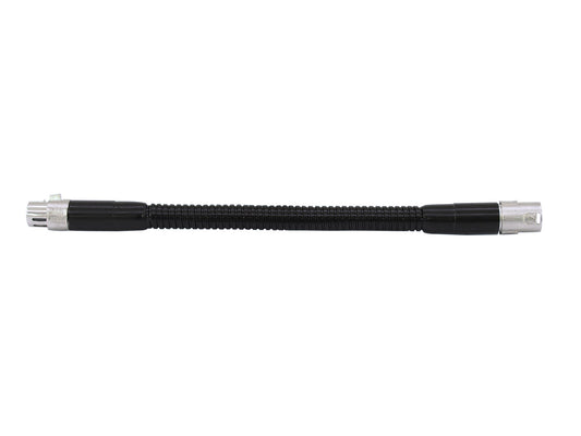 Omnitronic Schwanenhals schwarz XLR/XLR, 47cm