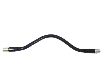 Omnitronic Schwanenhals schwarz XLR/XLR, 47cm – Ansicht 3