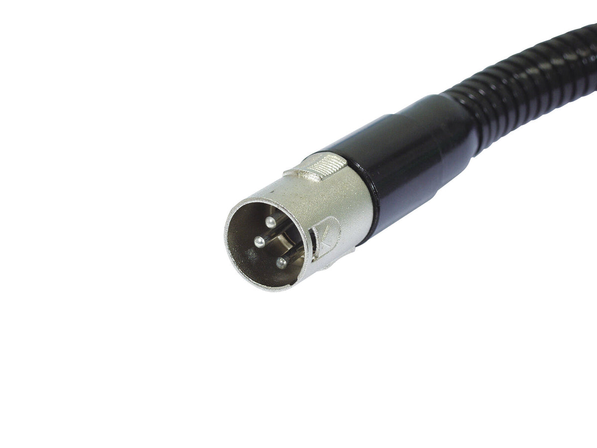 Omnitronic Schwanenhals schwarz XLR/XLR, 47cm – Ansicht 4