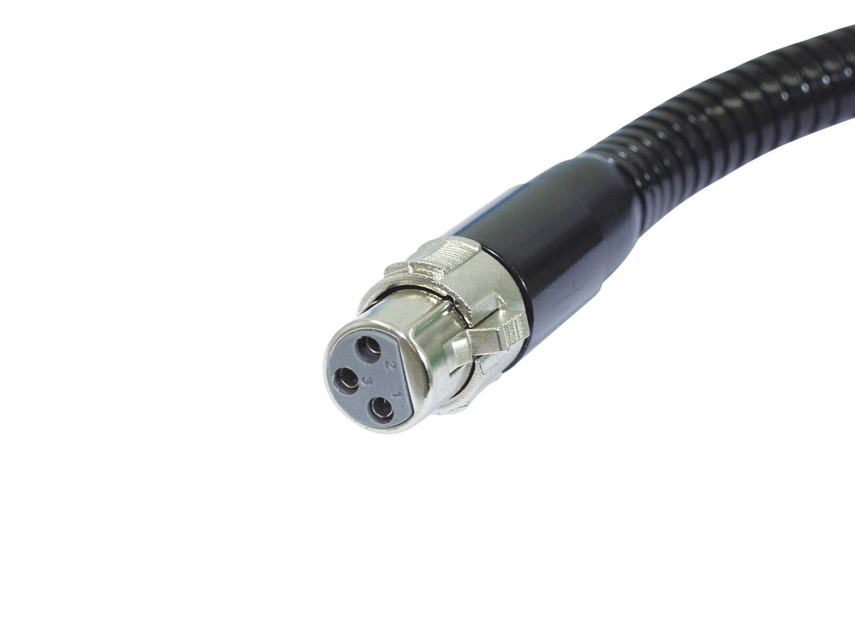 Omnitronic Schwanenhals schwarz XLR/XLR, 47cm – Ansicht 5