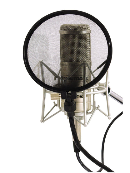 Omnitronic Mikrofon-Popfilter schwarz – Ansicht 2