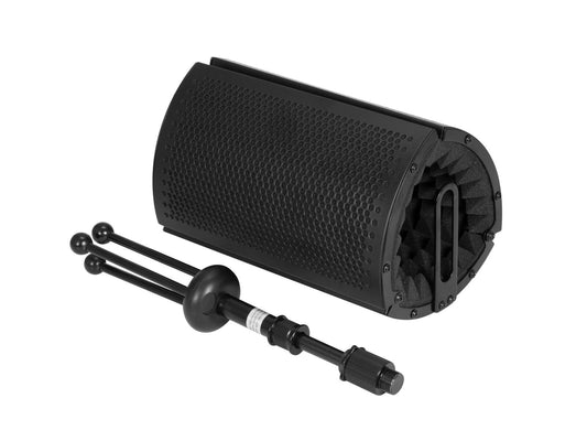 Omnitronic AS-04 Tisch-Mikrofon-Absorbersystem, faltbar inkl. Tripod – Ansicht 2