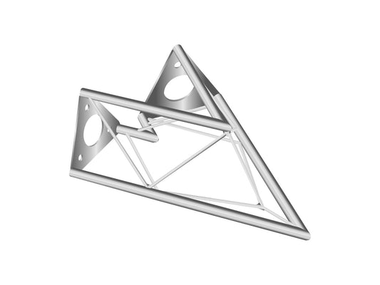 Decotruss SAC-20 Ecke 2-Weg 60° silber – Ansicht 2