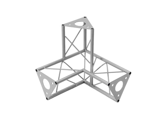 Decotruss SAL-31 Ecke 3-Weg /\ rechts sil