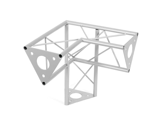 Decotruss SAL-34 Ecke 3-Weg \/ links sil