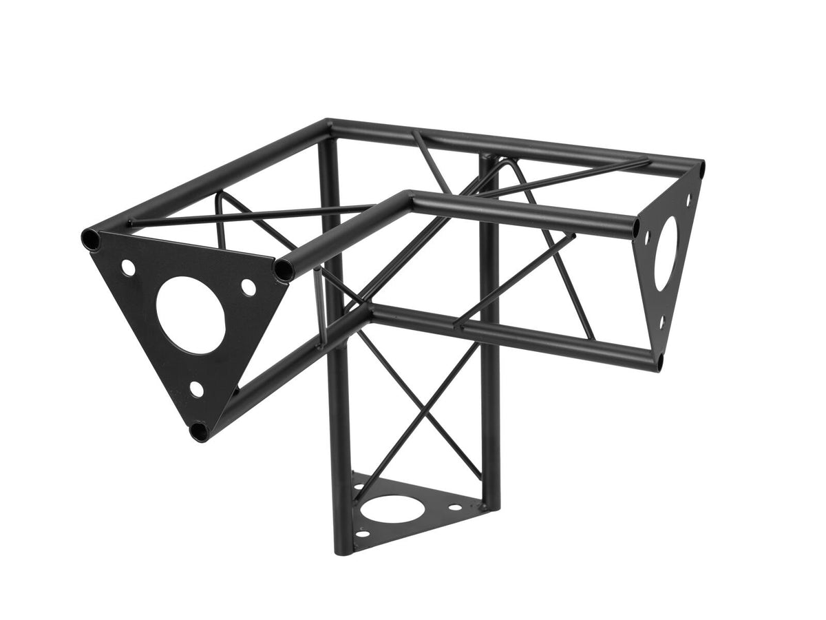 Decotruss SAL-34 Ecke 3-Wege \/ links, schwarz