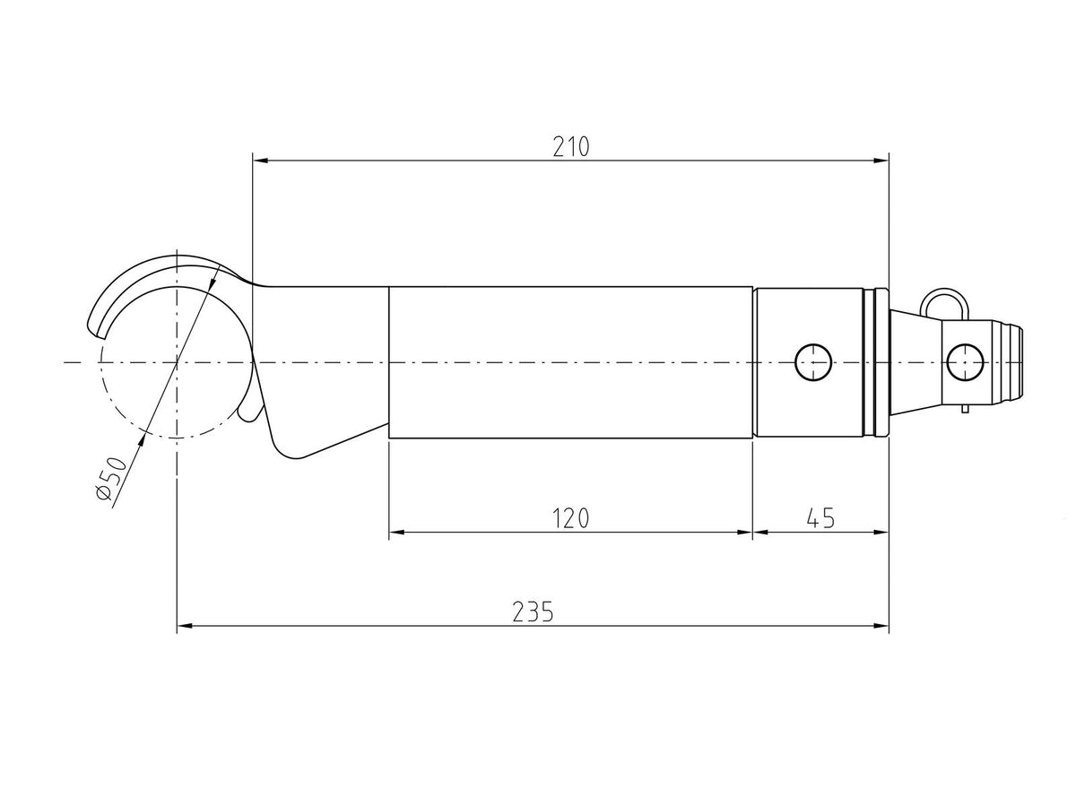 Alutruss Ausgleichsklammer 210mm – Ansicht 4