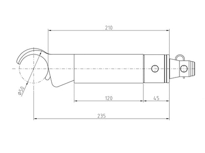 Alutruss Ausgleichsklammer 210mm – Ansicht 4