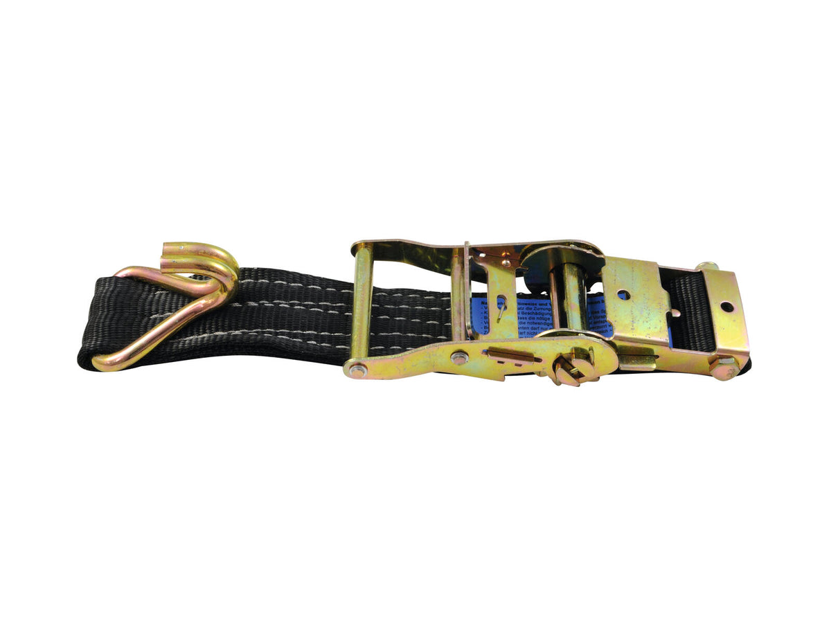 SHZ Spanngurt H400 Ratsche Spitzhaken schwarz – Ansicht 2