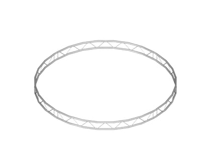 Alutruss BILOCK Element f.Kreis 2m innen vert.90° – Ansicht 2