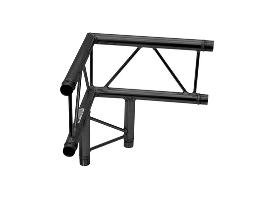 Alutruss DECOLOCK DQ2-SPAL31V 3-Weg Ecke 90° sw – Ansicht 2
