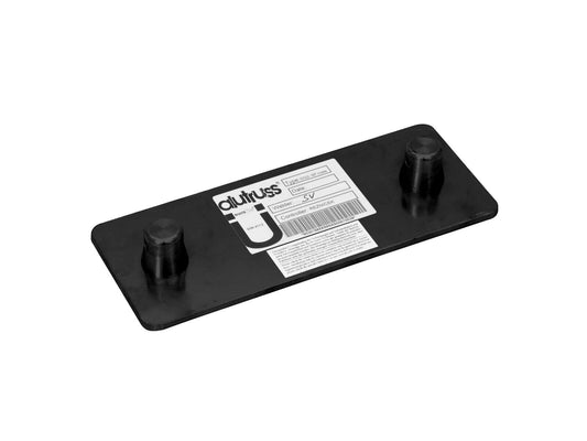 Alutruss DECOLOCK DQ2-BPMS Bodenplatte sw
