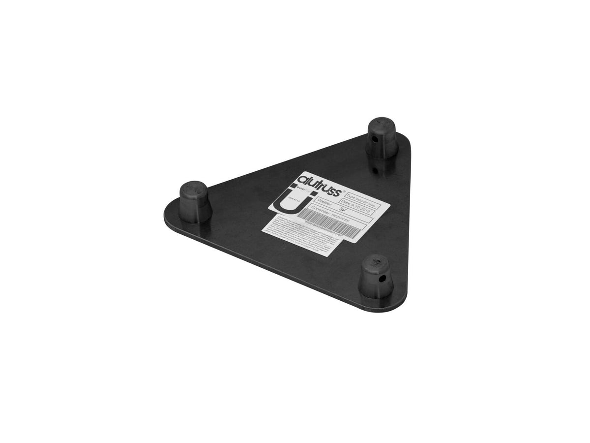 Alutruss DECOLOCK DQ3S-BPM Bodenplatte MALE sw