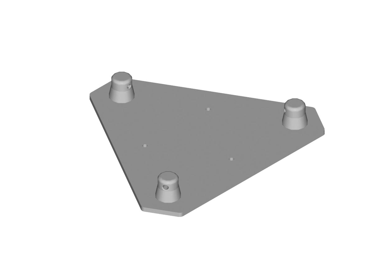 Alutruss DECOLOCK DQ3-WPM Wandplatte MALE sw – Ansicht 2