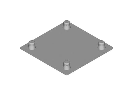 Alutruss DECOLOCK DQ4-BPM Bodenplatte MALE – Ansicht 2