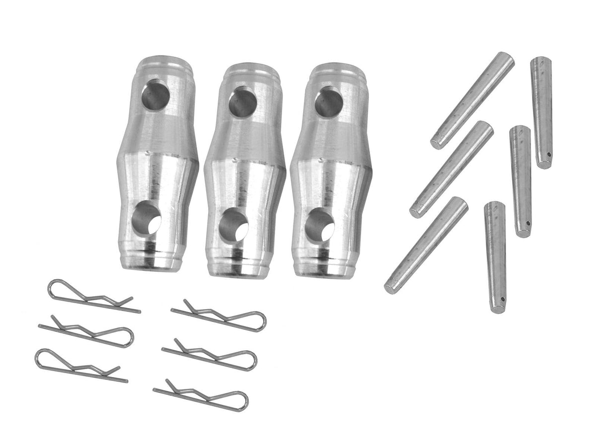 Alutruss TRILOCK Satz Verb.konus/Zapfen/Splint