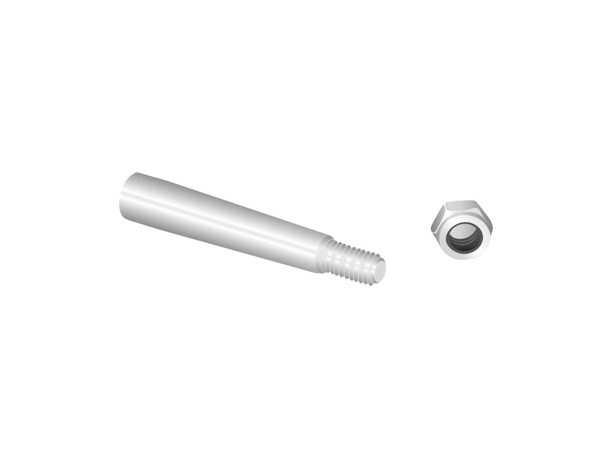 Alutruss QUICK-LOCK Ersatz-Zapfen mit Mutter M8 – Ansicht 2