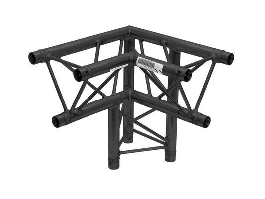 Alutruss DECOLOCK DQ3-SPAL33 3-Weg Ecke 90° sw – Ansicht 2