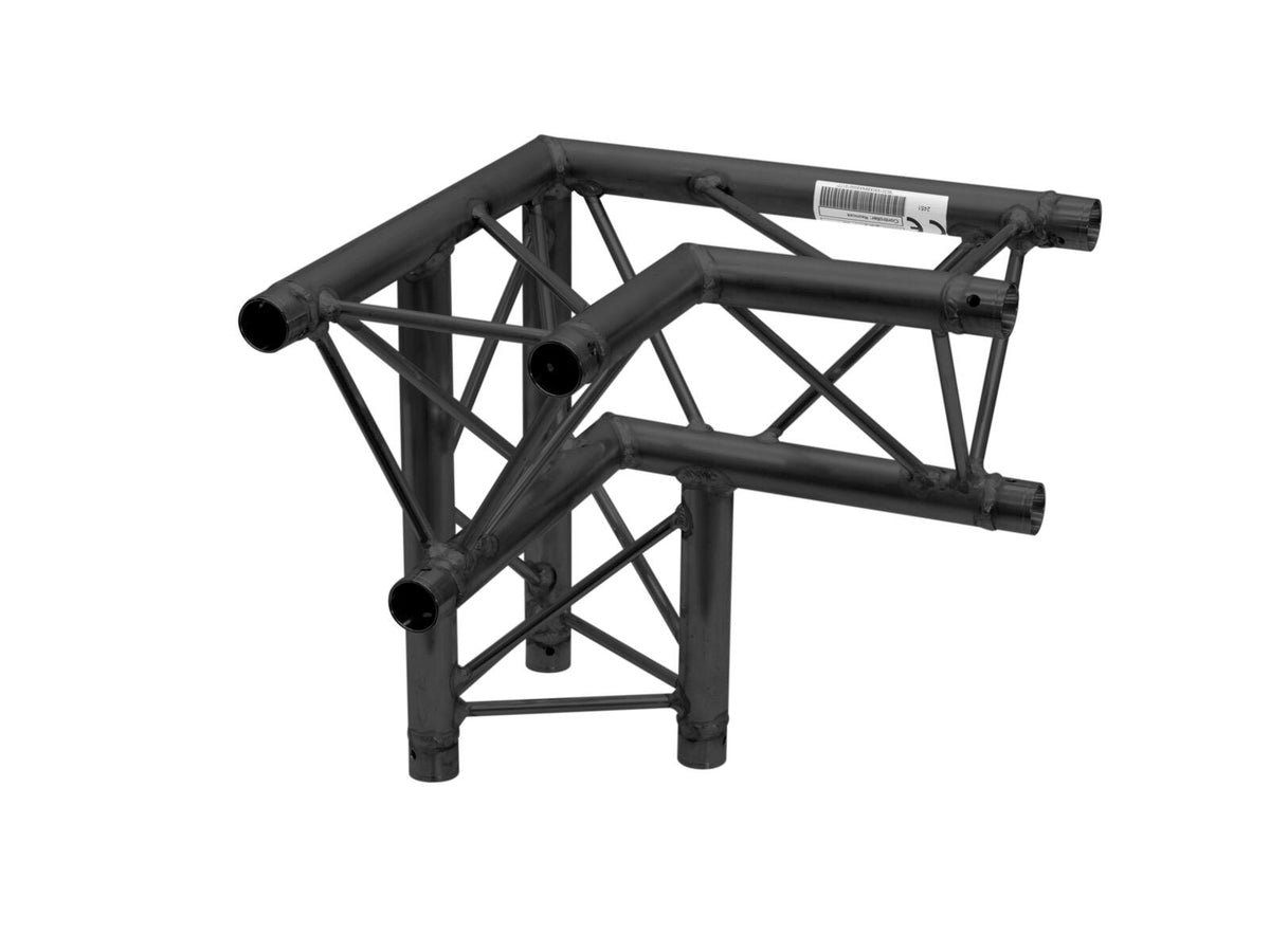Alutruss DECOLOCK DQ3-SPAL34 3-Weg Ecke 90° sw – Ansicht 2