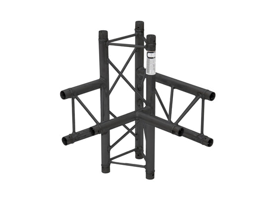 Alutruss DECOLOCK DQ3-SPAT42 4-Weg T-Stück \/ sw