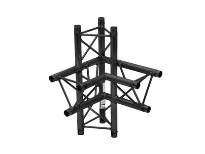 Alutruss DECOLOCK DQ3-SPAC44 4-Weg Ecke links sw
