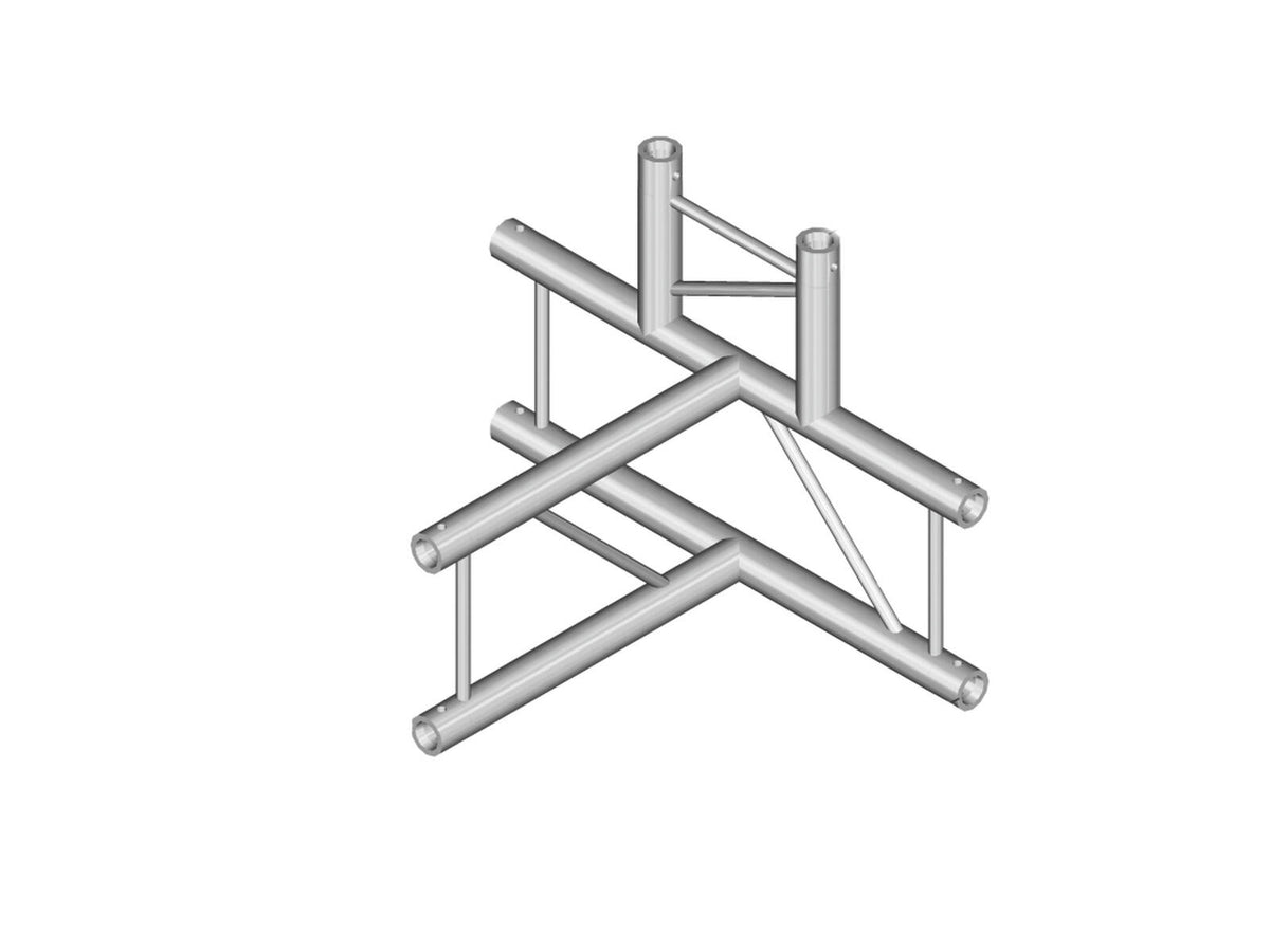 Alutruss BILOCK E-GL22 T42-V 4-Wege-Ecke 90°