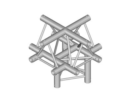 Alutruss TRILOCK E-GL33 T-52 5-Weg-Stück \/ – Ansicht 2
