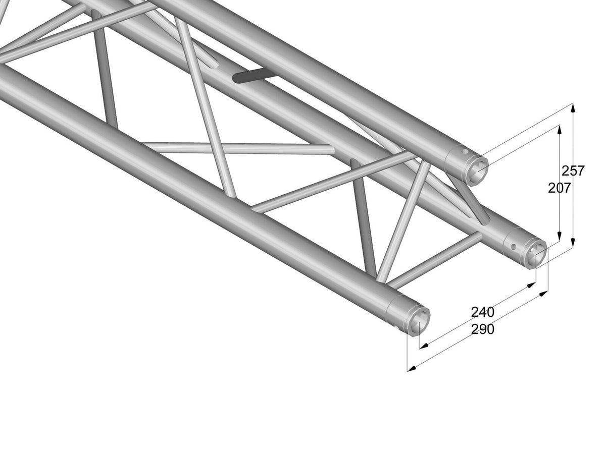 Alutruss TRILOCK 6082-5000 3-Punkt-Traverse – Ansicht 2