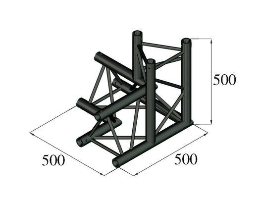 Alutruss TRILOCK S-PAL-34 3-Weg-Ecke \/ links