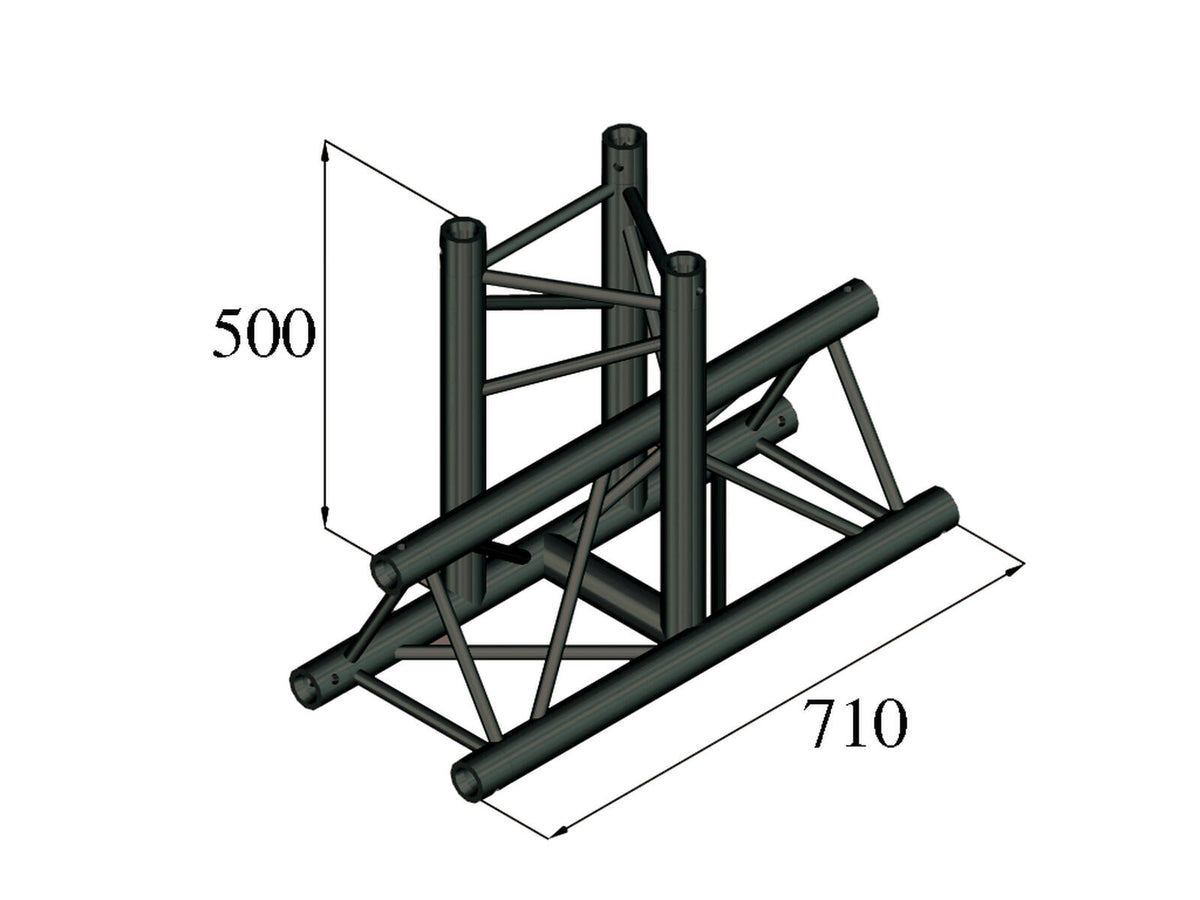 Alutruss TRILOCK S-PAT-35 3-Weg-T-Stück