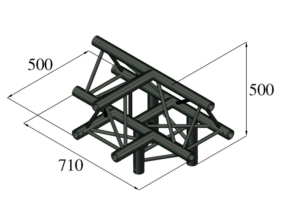 Alutruss TRILOCK S-PAT-43 4-Weg-Stück /\